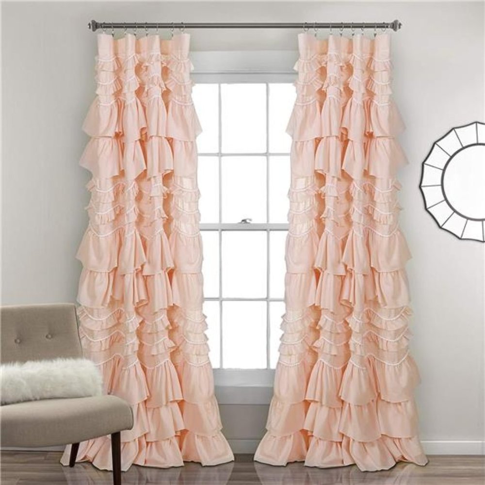 Kemmy 84-Inch Rod Pocket Window Curtain Panel